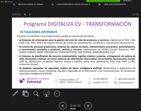webinar Avetic y Femeval subvenciones Digitaliza CV